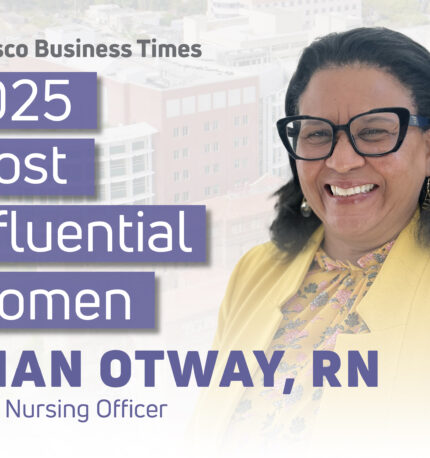 San Francisco Business Times - 2025 Most Influential Women - Gillian Otway, RN - ZSFG Chief Nursing Officer