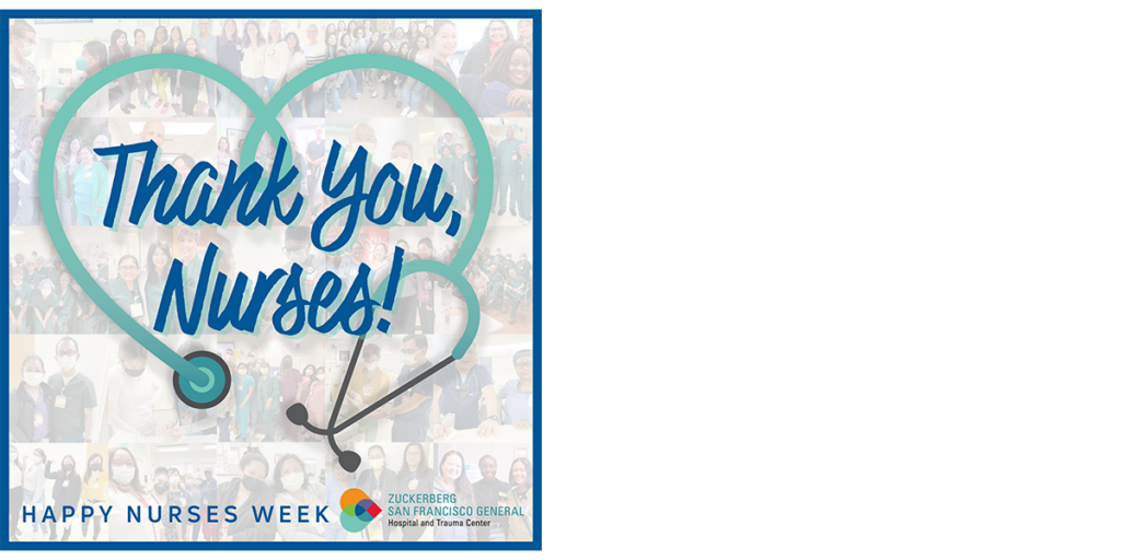 Thank you, Nurses! Happy Nurses Week.